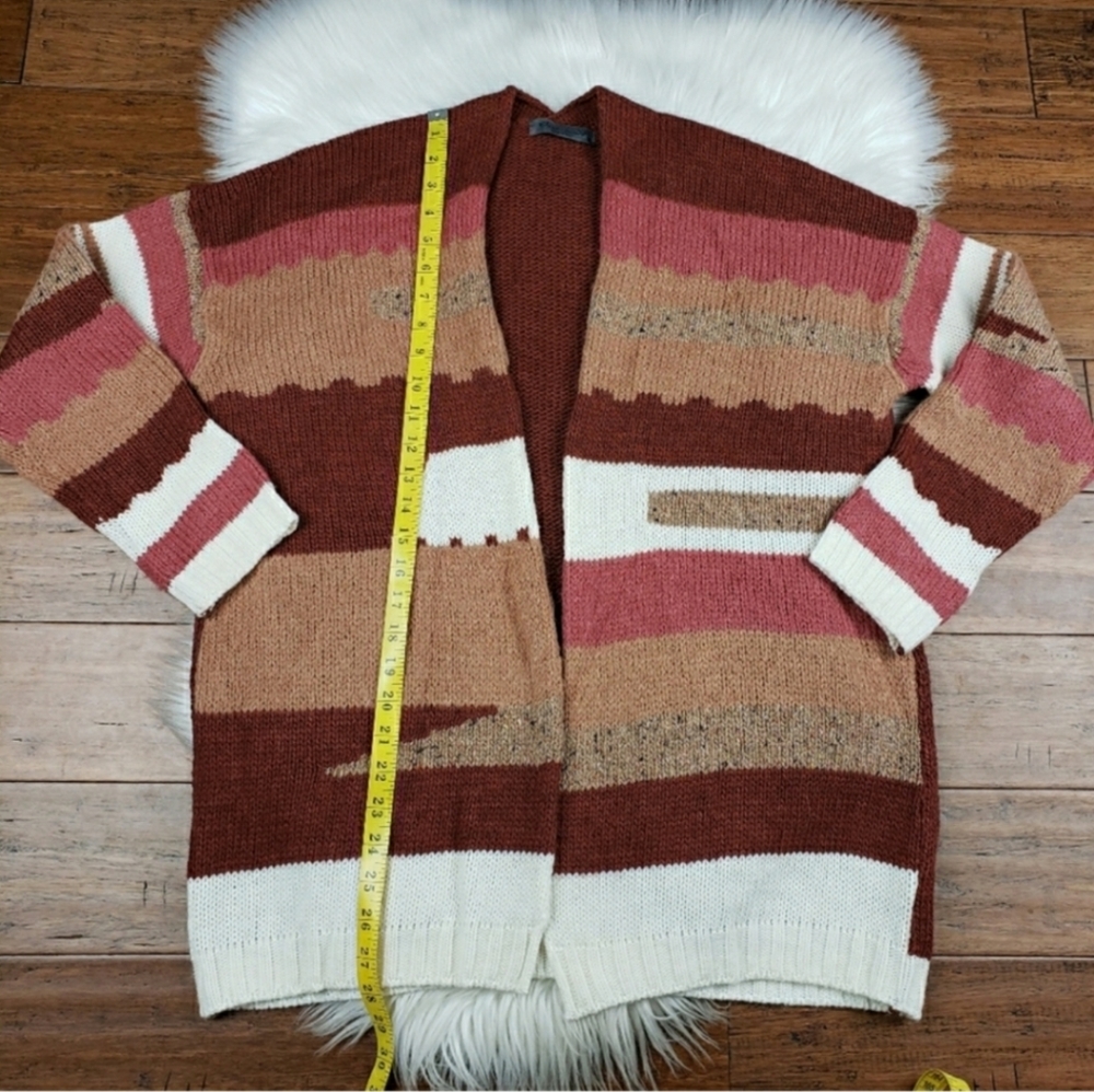 Anthropologie Elsamanda made in Italy cardigan open front sweater medium - Picture 7 of 10
